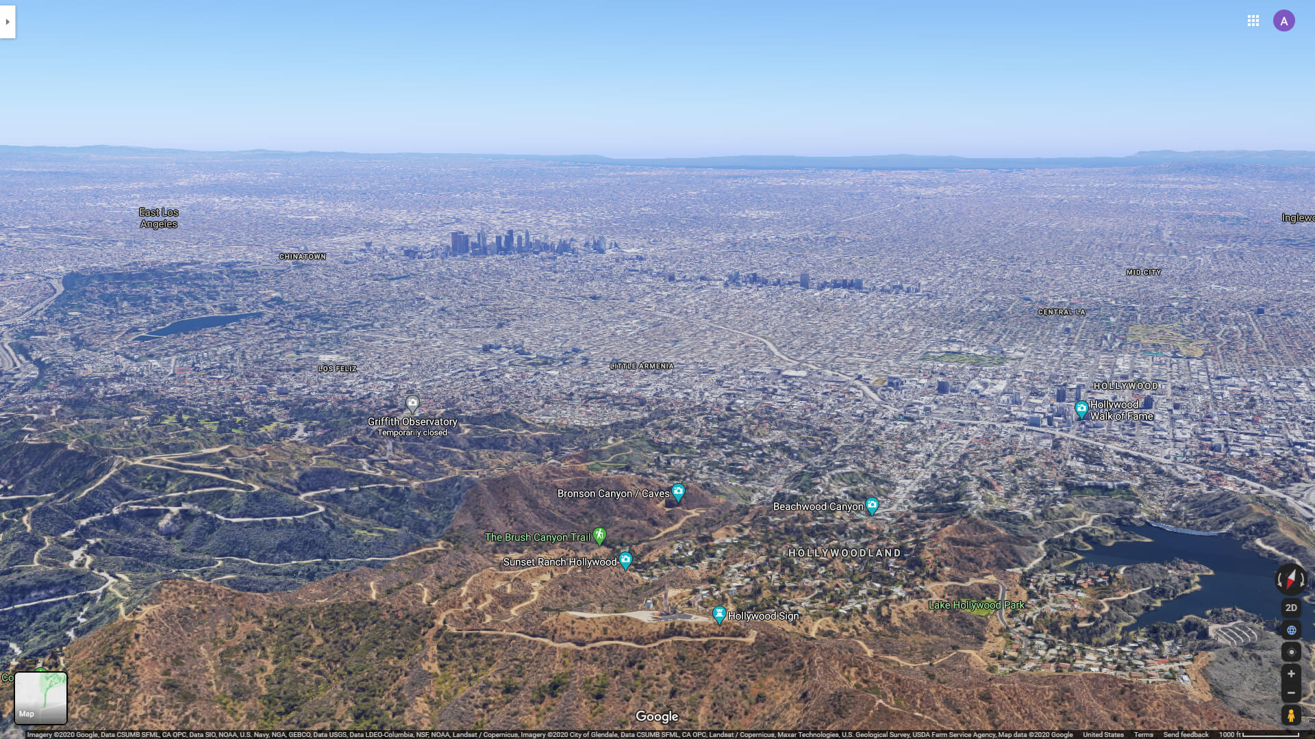 Los Angeles des Hollywood Sign